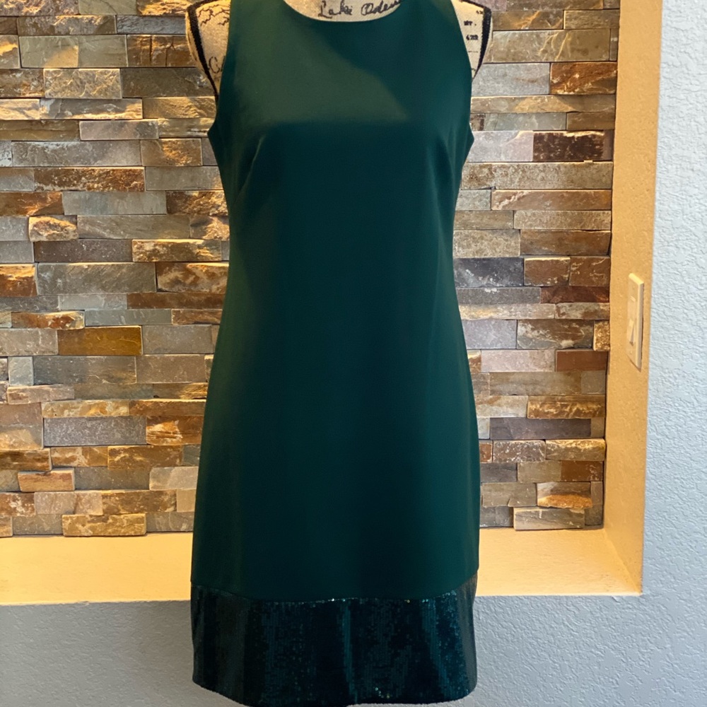 Vince Camuto Green Dress 8